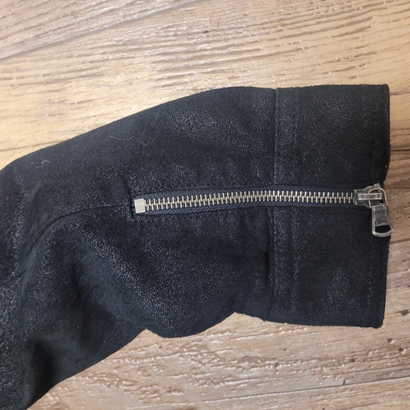 Levi's leather jacket pockets S - Picture 4 of 6